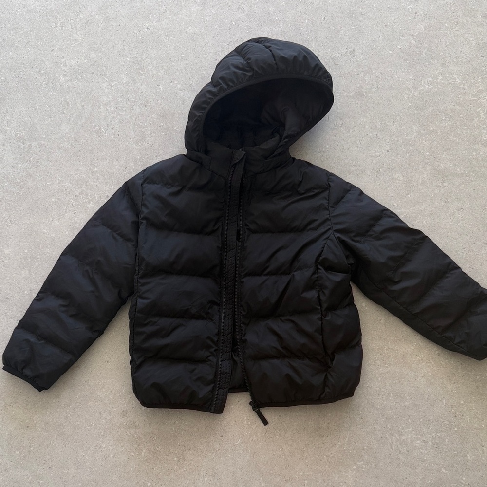 Uniqlo Kids Black Puffer Jacket